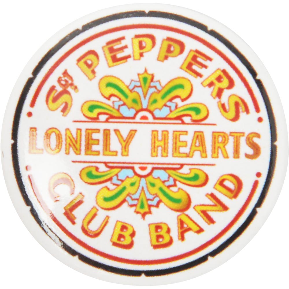 THE BEATLES ビートルズ (結成 65周年 ) - Sgt Peppers Logo / バッジ - PGS